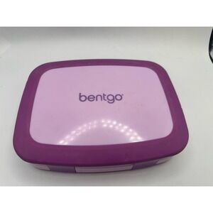 Brand New Bentgo Kids Bento Lunch Box - Purple Leak Proof Bento Box